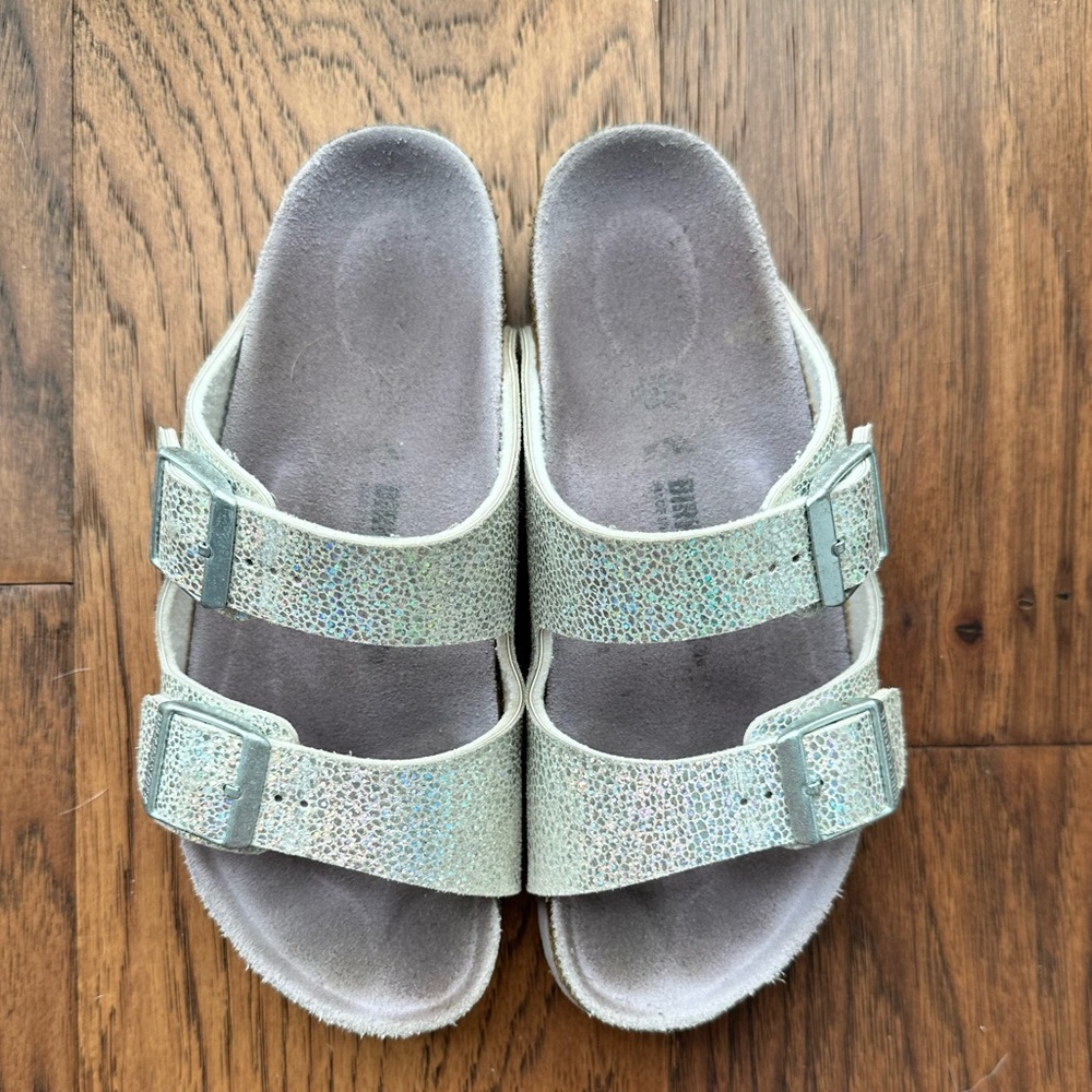 Sparkly Birkenstocks size 34